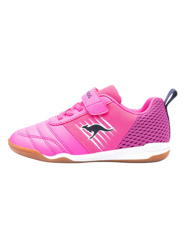Kangaroos Buty sportowe "Super Court" w kolorze jaskraworóżowym