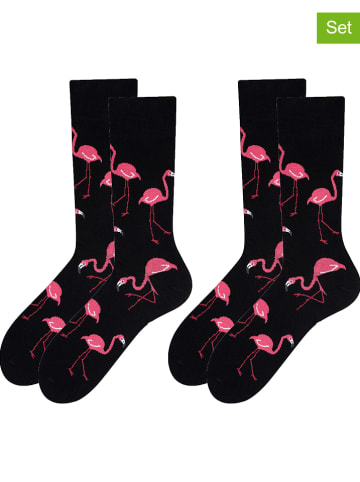 TODO SOCKS 2-delige set: sokken zwart