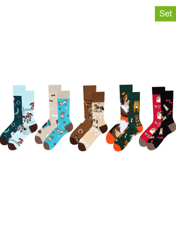 TODO SOCKS 5-delige set: sokken meerkleurig