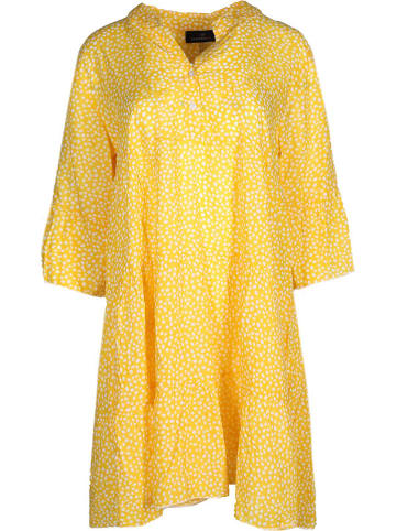 Zwillingsherz Sukienka "Eva" w kolorze żółtym
