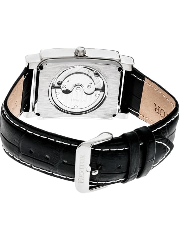 Heritor Automatisch horloge "Frederick" zilverkleurig/zwart
