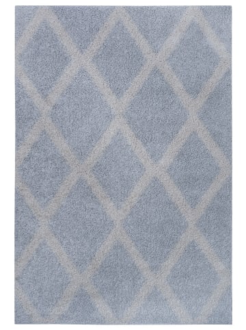 Hanse Home Hochflor-Teppich "Shaggy" in Hellgrau/ Creme
