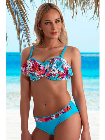 Verano Bikini in Hellblau/ Bunt