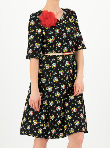 Blutsgeschwister Kleid "Rumbling rose" in Schwarz