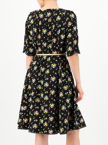 Blutsgeschwister Kleid "Rumbling rose" in Schwarz