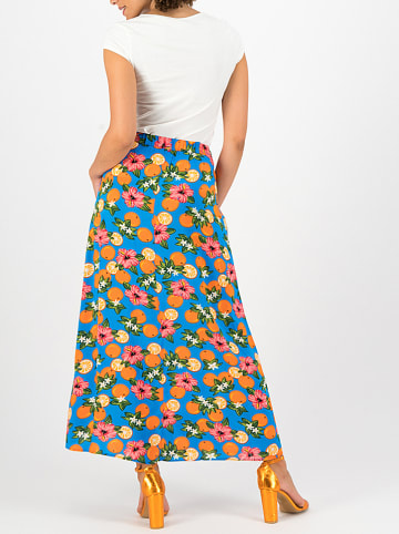 Blutsgeschwister Rok "Fruits of the beach" blauw/oranje