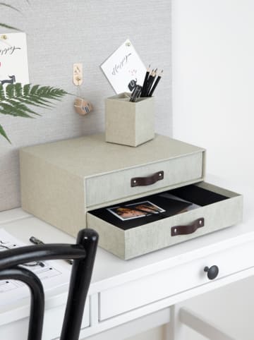 BigsoBox Schubladenbox "Birger" in Beige - DIN A4