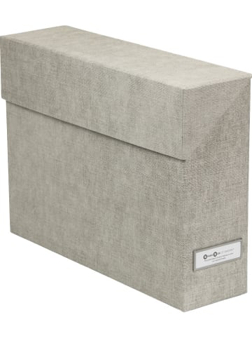 BigsoBox Documentenverzamelaar "Lovisa" beige - (B)9,5 x (H)24 x (D)33 cm