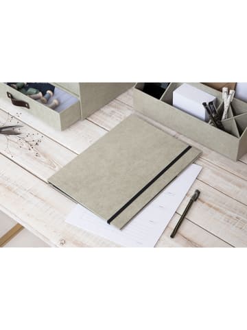 BigsoBox Teczka w kolorze beżowym - 23,5 x 29,5 x 1,5 cm