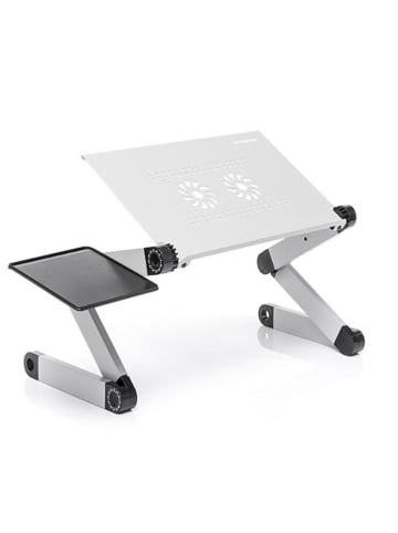 InnovaGoods Laptop-Halterung in Silber - (B)49 x (H)53 x (T)26 cm
