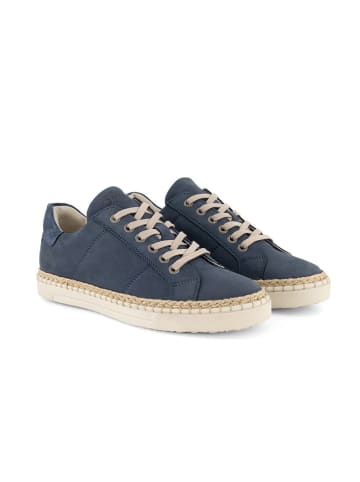 TRAVELIN' Leder-Sneakers "Caen" in Blau