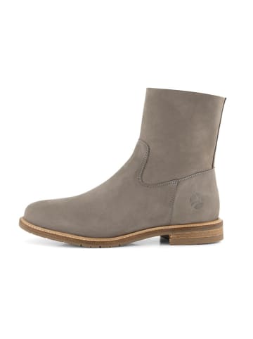 TRAVELIN' Leren boots "Lessay" beige
