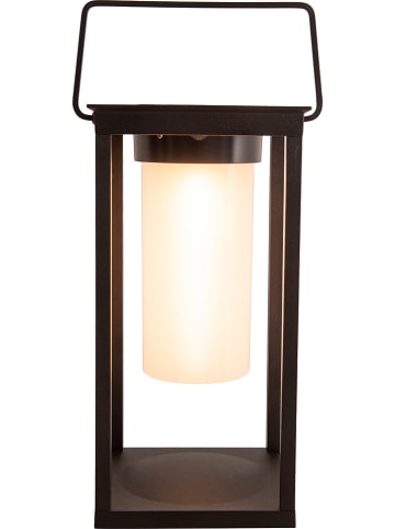näve Solarny lampion LED w kolorze czarnym - wys. 28 cm