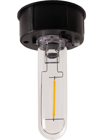 näve LED-Solar-Dekoleuchte in Weiß - (H)20 cm