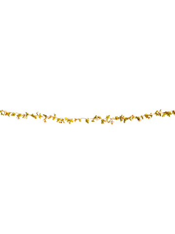 näve LED-Lichterkette "Röschen" in Grün/ Rosa - (L)420 cm