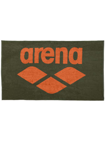 Arena Ręcznik w kolorze oliwkowym do rąk - 150 x 90 cm