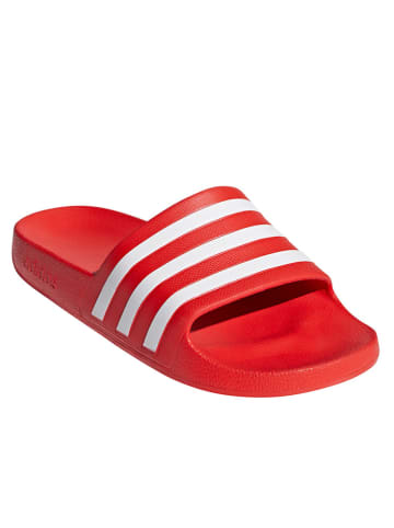 Adidas Badeschuhe "Adilette Aqua" in Rot