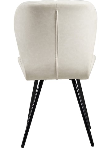 Maison Montaigne Krzesła (2 szt.) "Veltipu" w kolorze białym - 56 x 68 x 56 cm