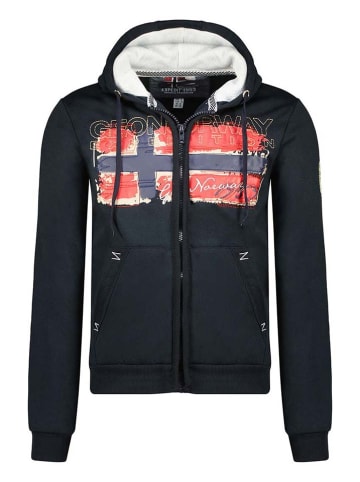 Geographical Norway Sweatjacke "Gayto" in Dunkelblau