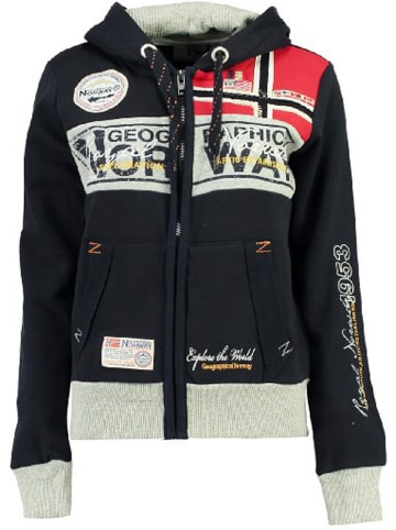 Geographical Norway Sweatjacke "Flyer" in Dunkelblau