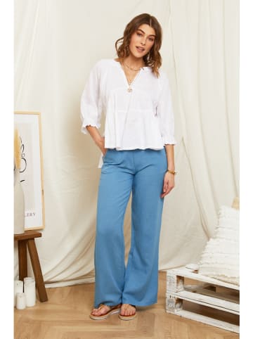 Rodier Lin Linnen blouse wit