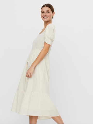 Vero Moda Sukienka "IRIS" w kolorze białym