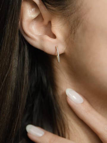 DIAMANTA Gold-Creolen "Créoles sublimes" mit Diamanten