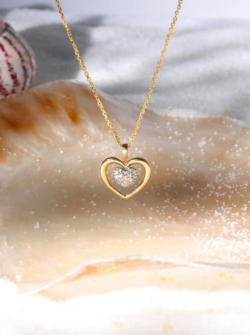 DIAMANTA Gold-Anhänger "Mini trilogy" mit Diamanten