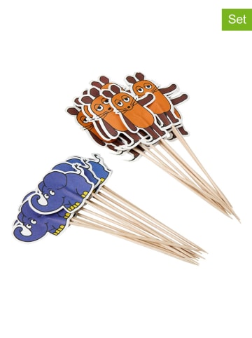 Dr. Oetker Wykałaczki (48 szt.) w kolorze niebieskim i pomarańczowym