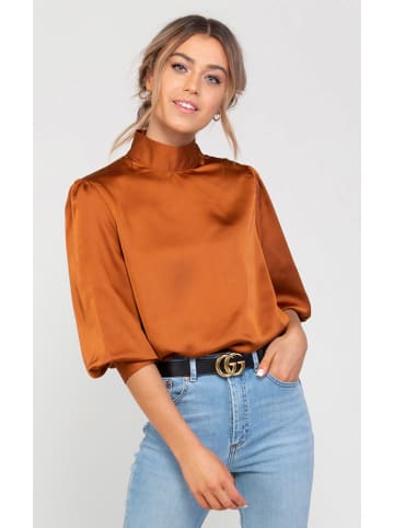 Zibi London Bluse in Hellbraun
