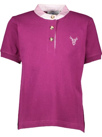 Isartrachten Traditioneel poloshirt beskleurig