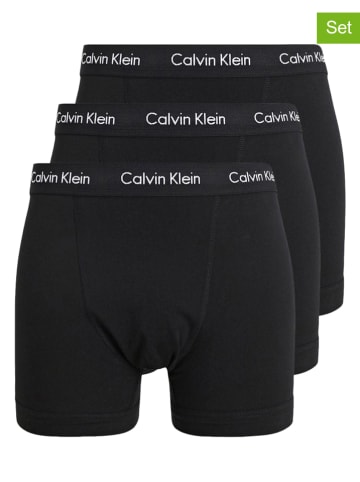 CALVIN KLEIN UNDERWEAR Bokserki (3 pary) w kolorze czarnym
