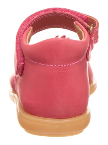 POM POM Leren sandalen roze
