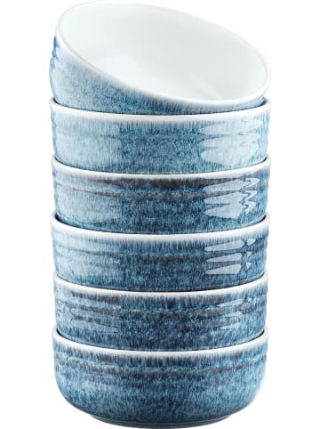 Björn Miski śniadaniowe (6 szt.) "Cosmos" w kolorze niebieskim - Ø 15,5 cm