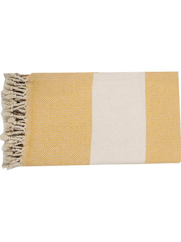 Samimi Hamamdoek geel - (L)180 x (B)100 cm