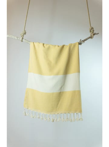 Samimi Hamamdoek geel - (L)180 x (B)100 cm