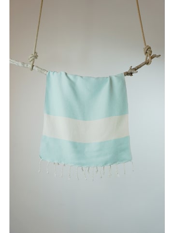 Samimi Hamamtuch "Diamond" in Mint - (L)180 x (B)100 cm