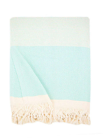 Samimi Plaid mintgroen - (L)250 x (B)200 cm