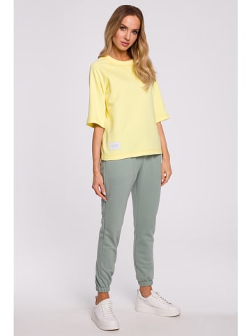 made of emotion Sweatshirt geel