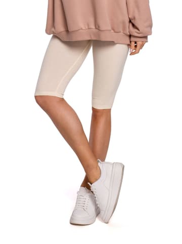 made of emotion Shorts in Creme