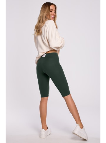 made of emotion Szorty w kolorze zielonym