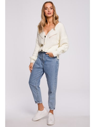 made of emotion Cardigan in Creme