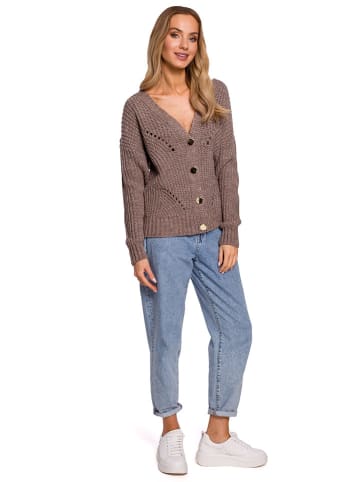 made of emotion Cardigan in Hellbraun
