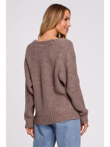 made of emotion Cardigan in Hellbraun