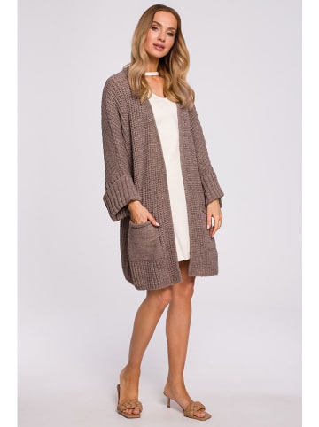 made of emotion Cardigan in Hellbraun