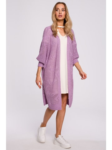 made of emotion Cardigan in Lila