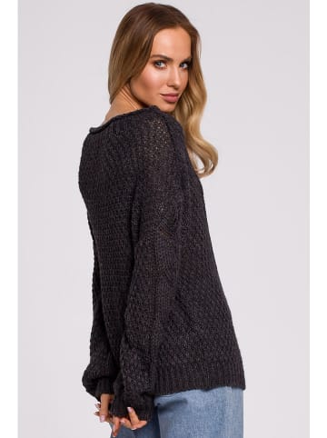 made of emotion Pullover in Anthrazit