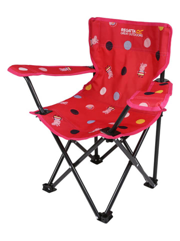Regatta Krzesło kempingowe "Świnka Peppa" w kolorze czerwonym - 56 x 67 x 32 cm