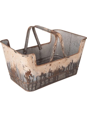 Clayre & Eef Kosz w kolorze brązowo-beżowym - 45 x 28 x 23 cm