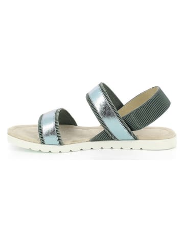 Kimberfeel Sandalen "Harbour" donkergroen/turquoise